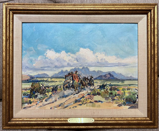 Butterfield Stage Stretch New Mexico 12x16