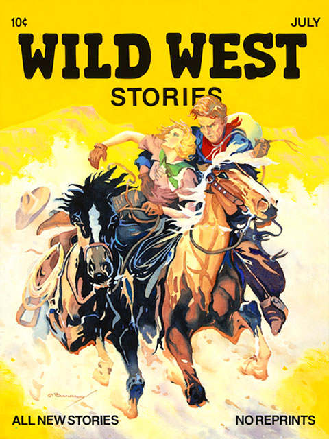 Wild West Stories 24x18 mixed