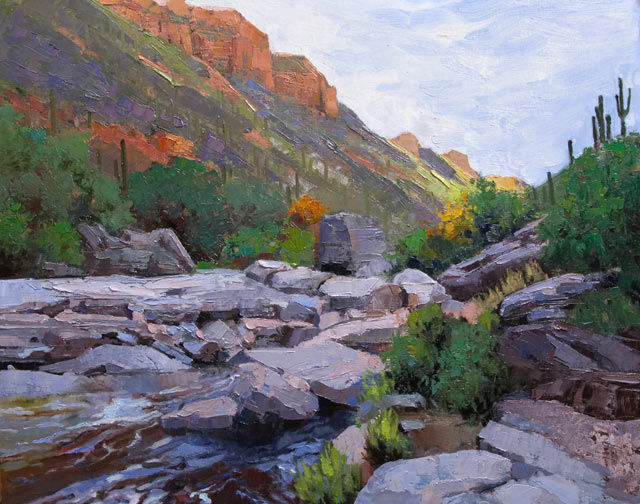 Morning Light on Bear Canyon 24x30 SOLD!