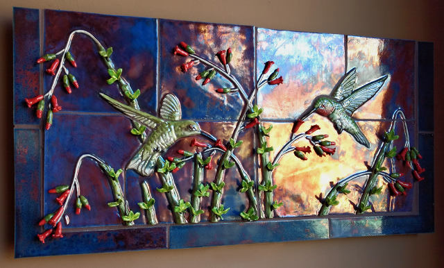 Ocotillo Hummers Blue SOLD!