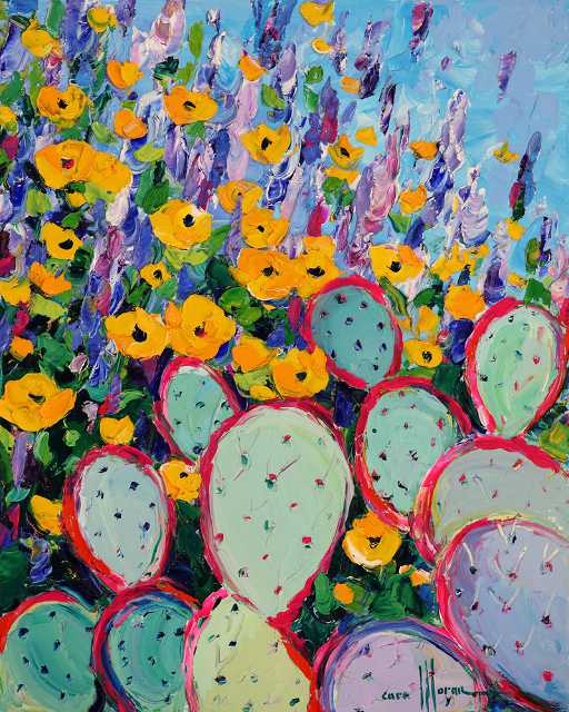 Sun Kissed Desert 20x16