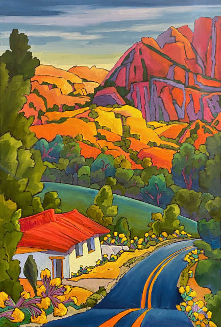 Taking The High Road 36x24 SOLD!