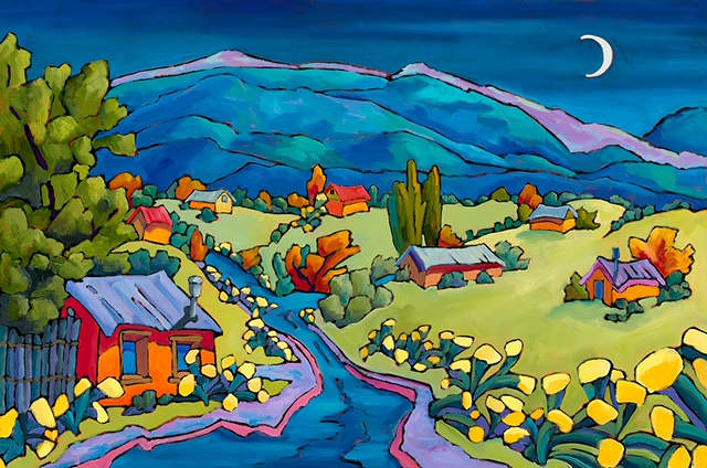 Truchas Impressions 24x36 SOLD!