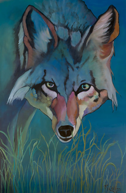 Coyote Blue 36x24 SOLD!
