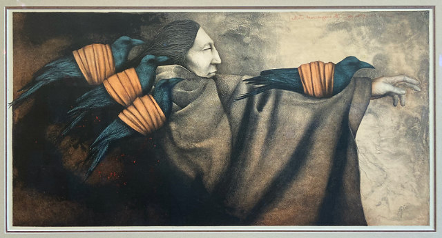 Lawrence Lee, Nambe Girl 48x30 SOLD!