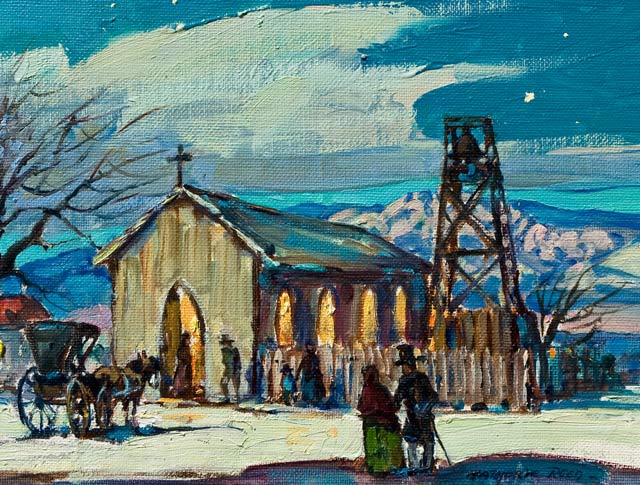 Midnight Mass At Scared Heart, Tombstone 8x10 SOLD!