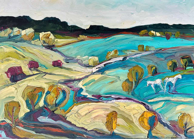 Contours in Motion 30x42