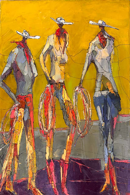 Hats And Ropes 20x30 SOLD!