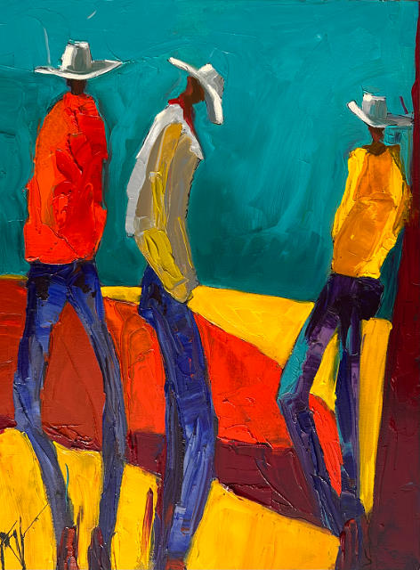 Towards The End Of The Day 18x24 SOLD!