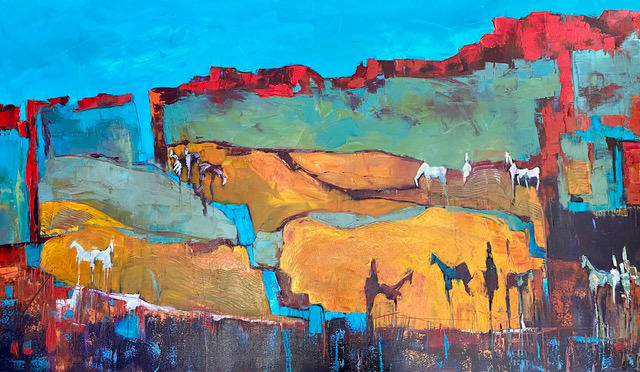 Nomadic Wonder 42x72 SOLD!