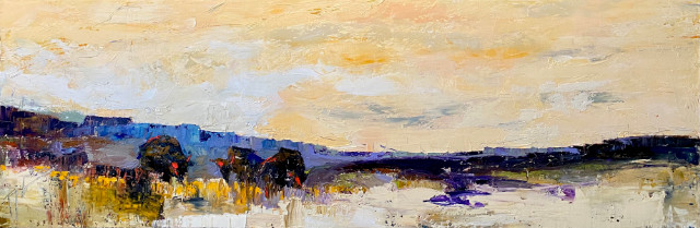 The Painted Plains 24x72 SOLD!