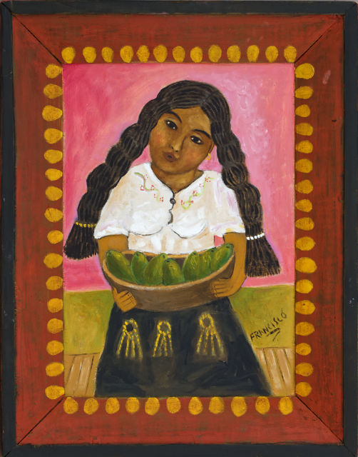 Girl with Avocados 19x15 SOLD!
