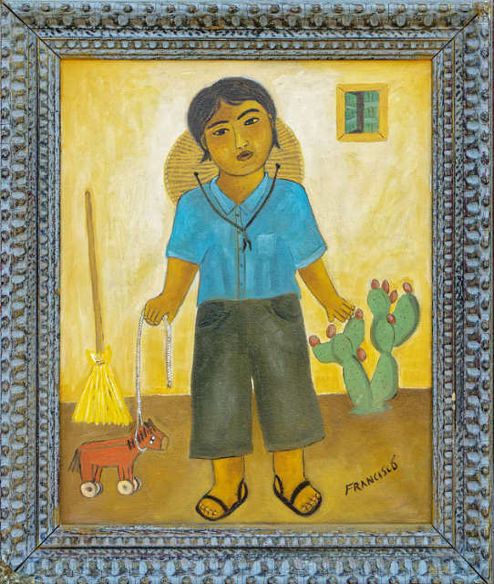 El Chamaquito The Little Boy 25x20 SOLD!