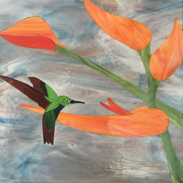 Bird In Paradise 16.25x16.25