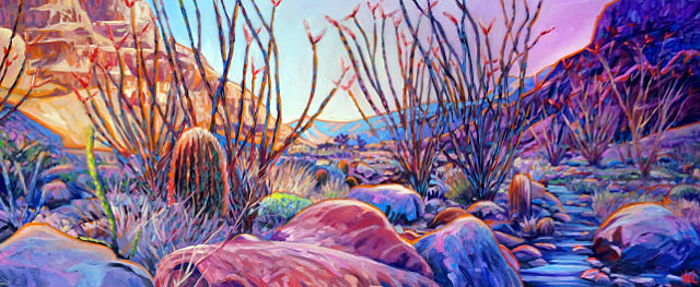 Spring In The Grand Canyon 28x68 SOLD!