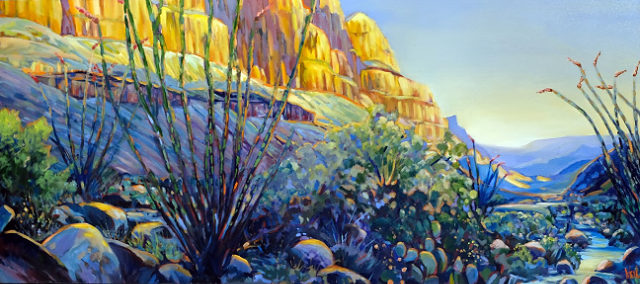 Canyon Sunrise 28x68 SOLD!