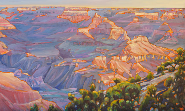 Sunrise At Yavapai Point 36x68 SOLD!