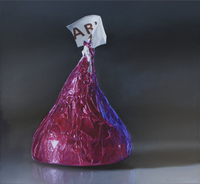 Dark Kiss  20x20 SOLD!