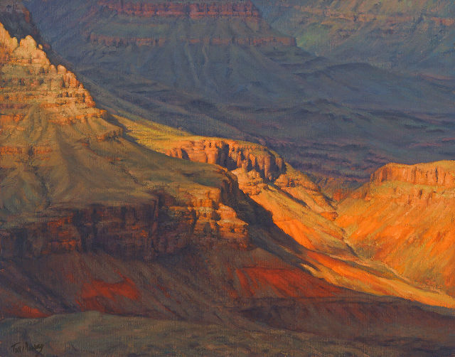 Grand Canyon Sundown 11x14 SOLD!