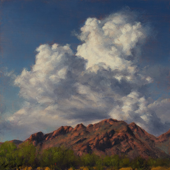 Monsoon Clouds 6x6 SOLD!