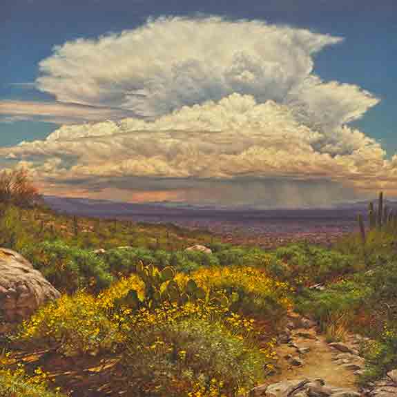 The Cumulus Dream 24x24SOLD!