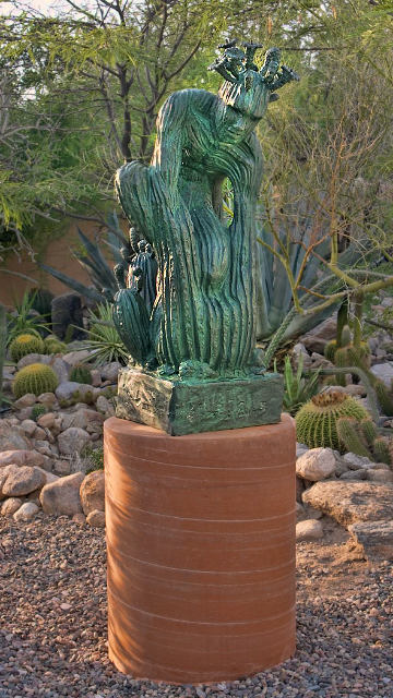 Cactus Man bronze edition of 12
40x18x22