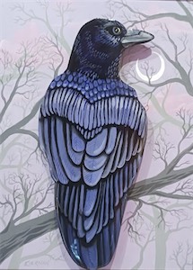 Midnight Messenger 16x12