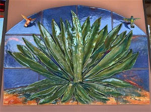 Agavy Blue Arch 29x42