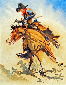SOLD! On The Run 14x11wc