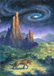 SOLD! Galaxy Walk 7x5