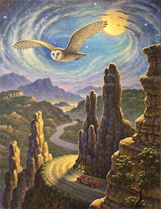 Night Flight 36x28