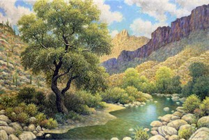 SOLD! Sabino Canyon 18x24