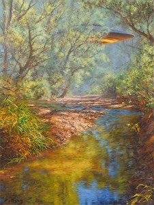 SOLD! Hunting The San Pedro 16x12 