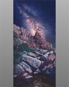 SOLD! Finger Rock Nocturne 18x9
