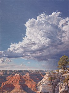 SOLD! The Canyon's Storm 24x18 