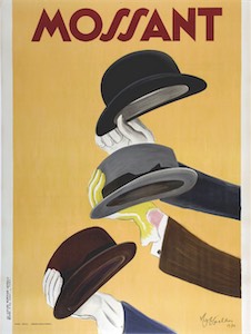 Mossant 3 Hats Leonetto Cappiello
