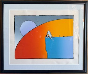 Peter Max, Sun & Moon 22x28 ed 84/175