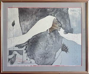 SOLD! Frank Howell, Summer Flowers 22x28