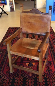 Argentina Polo & Leather, Mesquite & Leather 43x22x18