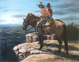 Duward Campbell, Cowboy Rest 8x10