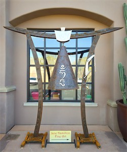 Iron sculpture by Joseph Lee Benedict