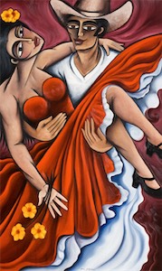 Rose Johnson, Night On The Town 60x36
