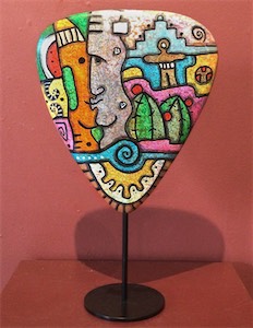 Jorge Coste, Heart Shaped Faces 13x8