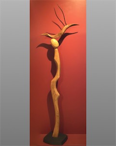 Mark Wallis, Bird & Egg  6ft x 22 inches