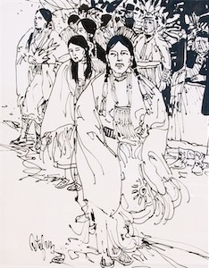 Laguna Harvest Dancers 18x14
