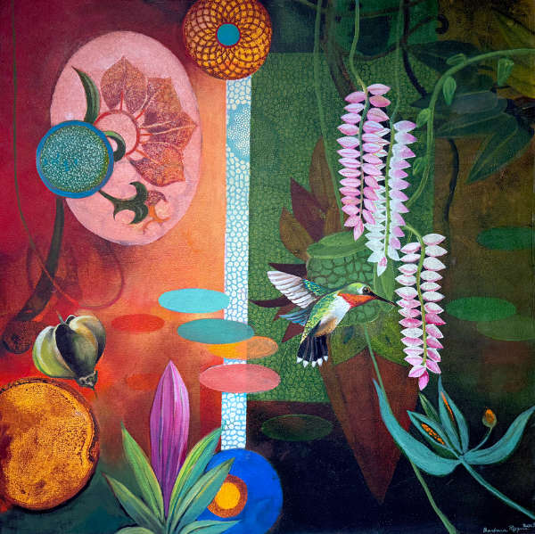 My Botanical Forms And Forces #4 30x30