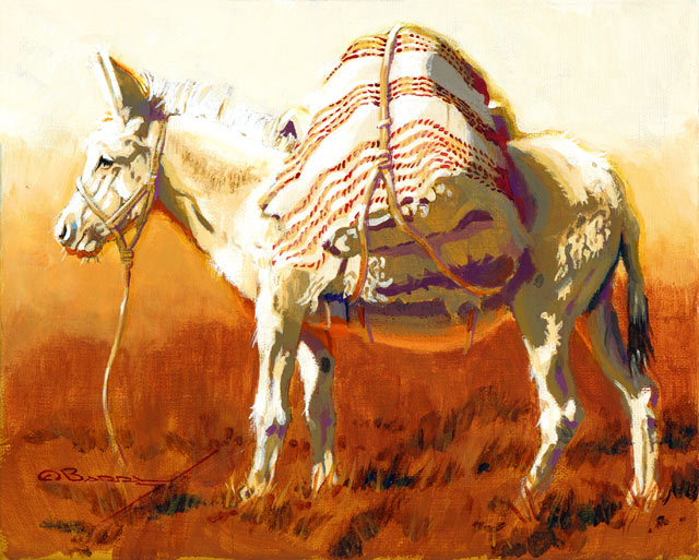 Paloma Blanca 8X10 acrylic SOLD!