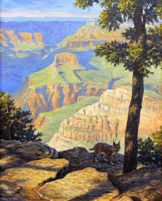Canyon Cat 20x16