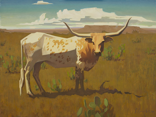 Texas Longhorn 30x40 SOLD!