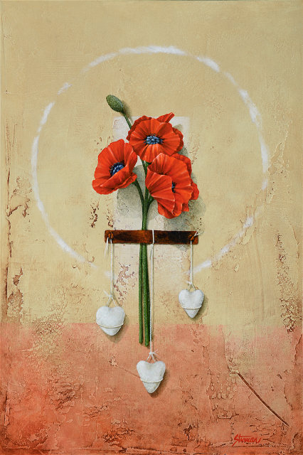 Hearts And Poppies SOLD!